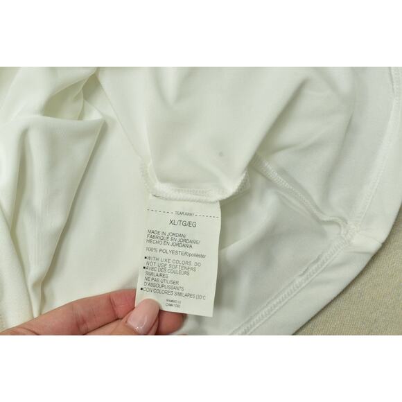 Under Armour Women's HeatGear Loose Short Sleeve Athletic Top White Size XL NEW - Picture 7 of 8